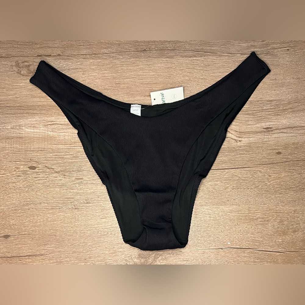 Aerie Black XL Bikini Bottoms Cheekiest
